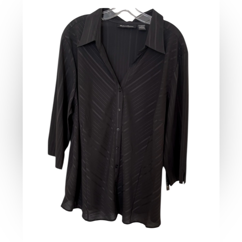 Black Button-Up Shirt
